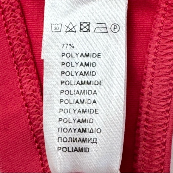 NWT ERES “Pop Roller” Button Detailed Halter Bikini Top Full Cup “Bubble” Pink - Picture 14 of 16